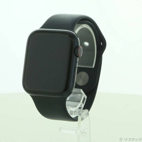 【中古】Apple(アップル) Apple Watch SE 第2世代 GPS + Cellular 44mm ミッドナイトアルミニウムケース ミッドナイトスポーツバンド 【377-ud】