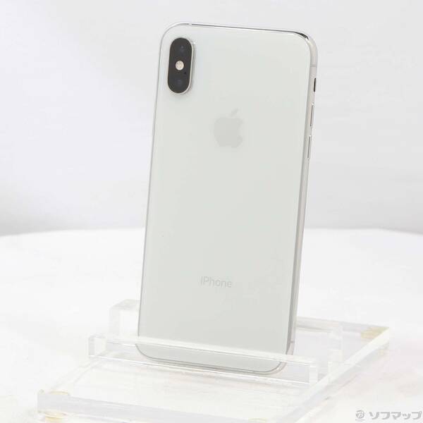 【中古】Apple(アップル) iPhoneXS 256GB シルバー MTE12J/A SIMフリー 【262-ud】