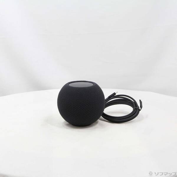 【中古】Apple(アップル) HomePod mini ミッドナイト MTJT3J/A 【349-ud】