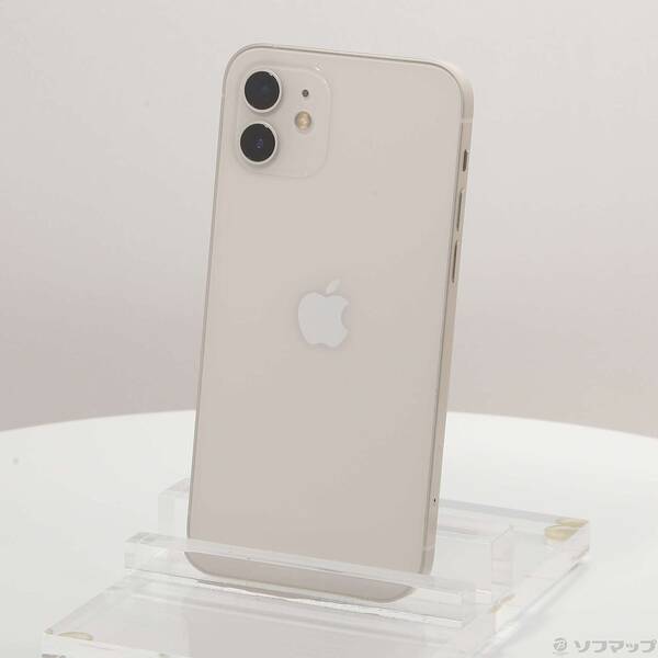 【中古】Apple(アップル) iPhone12 128GB ホワイト MGHV3J/A SIMフリー 【269-ud】