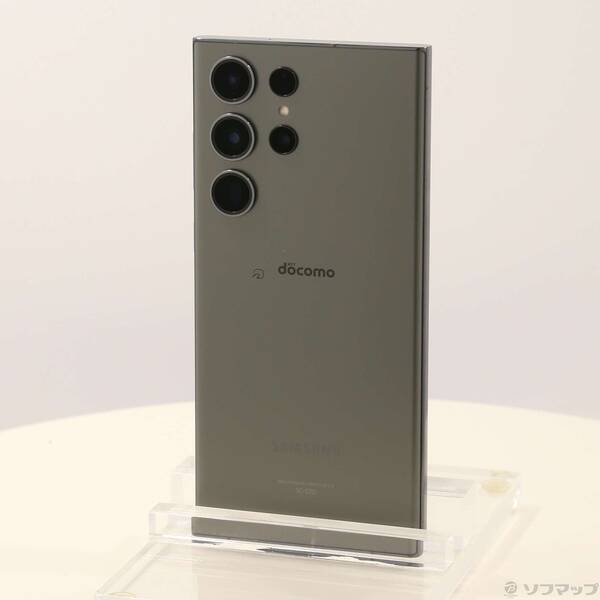 【中古】SAMSUNG(サムスン) Galaxy S23 Ultra 256GB グリーン SC-52D docomo SIMフリー 【349-ud】