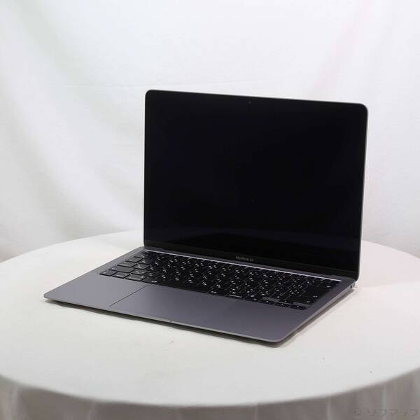 【中古】Apple(アップル) MacBook Air 13.3-inch Late-2020 MGN73J/A Apple M1 8コアCPU_8コアGPU 8GB SSD2TB スペースグレイ 〔14.7 Sonoma〕 【377-ud】
