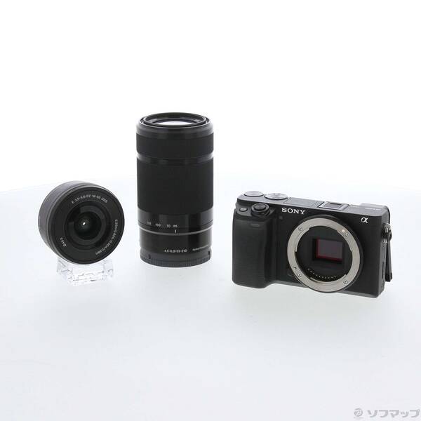 【美品・付属品完備】SONY α6400 ダブルズームレンズキット レンタル] SONY α6400 ダブルズームレンズキット｜ ミラーレス