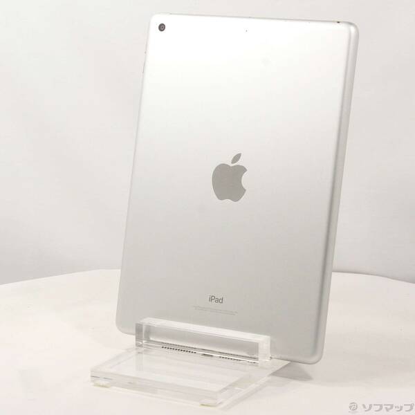 【中古】Apple(アップル) iPad 第6世代 128GB シルバー MR7K2J／A Wi-Fi 【258-ud】