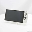 【中古】Nintendo(任天堂) Nintendo Switch 有機ELモデル Joy-Con(L)/(R) ホワイト 【377-ud】|詳細画像
