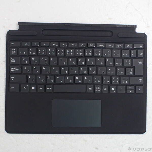 【中古】Microsoft(マイクロソフト) Surface Pro キーボード ペン収納／スリムペン付き ブラック 【262-ud】