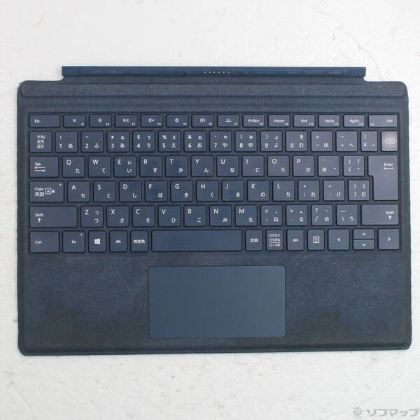 【中古】Microsoft(マイクロソフト) Surface Pro Signature Type Cover FFP-00039 コバルトブルー 【377-ud】