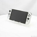【中古】Nintendo(任天堂) Nintendo Switch 有機ELモデル Joy-Con(L)/(R) ホワイト 【349-ud】
