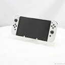 【中古】Nintendo(任天堂) Nintendo Switch 有機ELモデル Joy-Con(L)/(R) ホワイト 【349-ud】