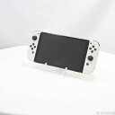 【中古】Nintendo(任天堂) Nintendo Switch 有機ELモデル Joy-Con(L)/(R) ホワイト 【349-ud】