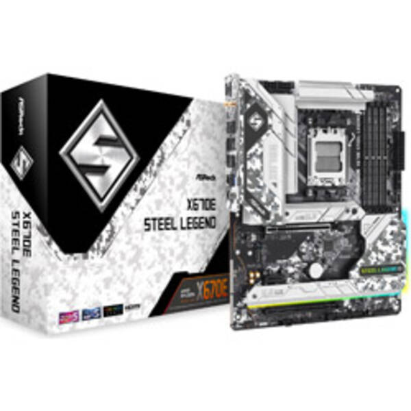【中古】ASRock(アスロック) X670E Steel Legend 【262-ud】