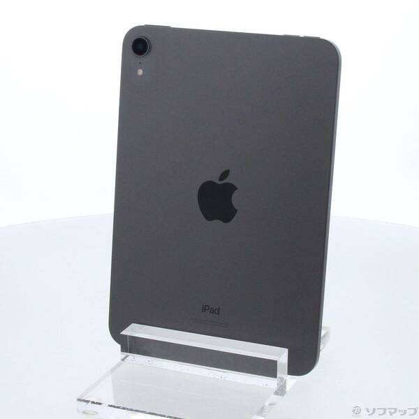 【中古】Apple(アップル) iPad mini 第6世代 256GB スペースグレイ MK7T3J/A Wi-Fi 【348-ud】