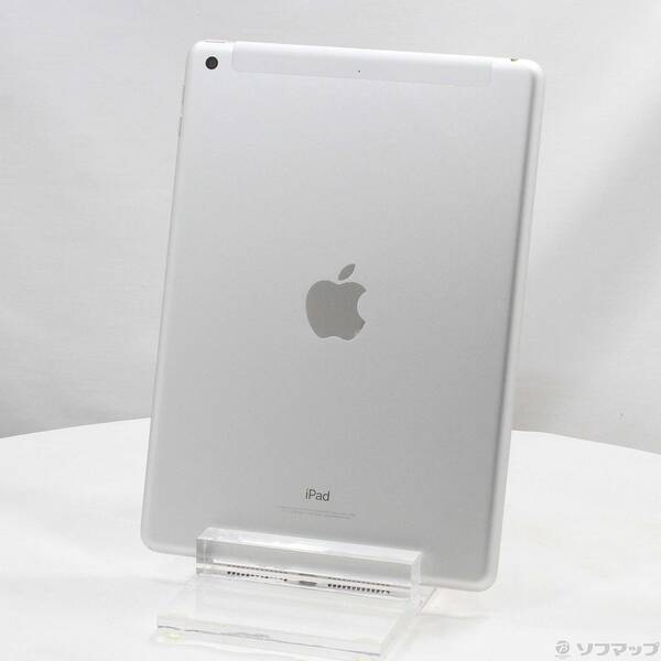 【中古】Apple(アップル) iPad 第6世代 32GB シルバー MR6P2J／A docomoロック解除SIMフリー 【297-ud】