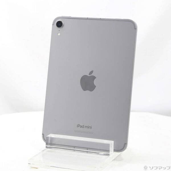 【中古】Apple(アップル) iPad mini(A17 Pro) 128GB スペースグレイ MXPN3J／A SIMフリー 【269-ud】