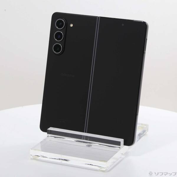 【中古】SAMSUNG(サムスン) Galaxy Z Fold5 512GB ファントムブラック SC-55D docomo SIMフリー 【258-ud】
