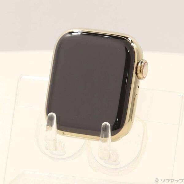 【中古】Apple(アップル) Apple Watch Series 9 GPS + Cellular 41mm ゴールドステンレススチールケース バンド無し 【348-ud】