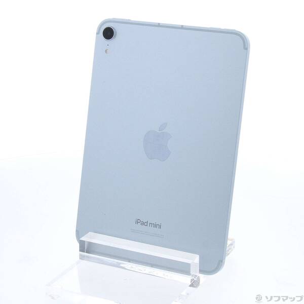 【中古】Apple(アップル) iPad mini(A17 Pro) 128GB ブルー MXPP3J／A SIMフリー 【305-ud】