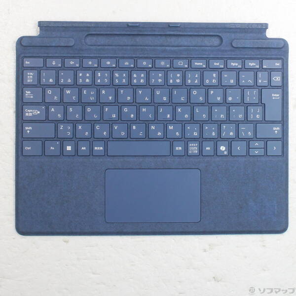 【中古】Microsoft(マイクロソフト) 〔展示品〕 Surface Pro 13インチ キーボード (ペン収納付き／スリムペン付き) サファイア EP2-00101 【258-ud】