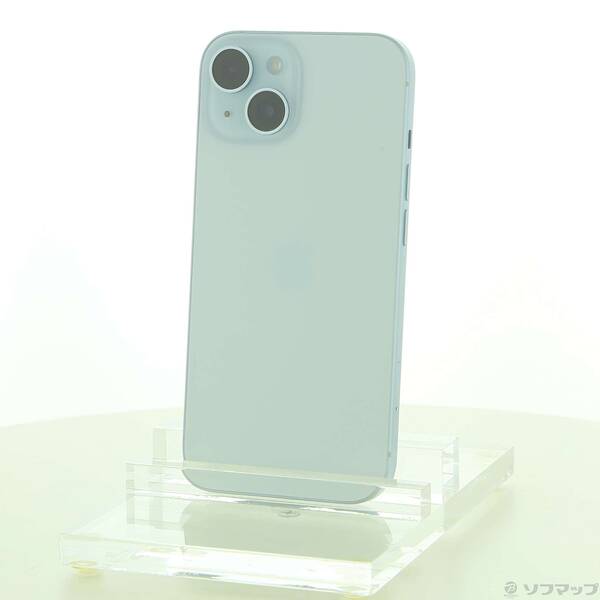 【中古】Apple(アップル) iPhone15 128GB ブルー MTML3J/A SIMフリー 【269-ud】