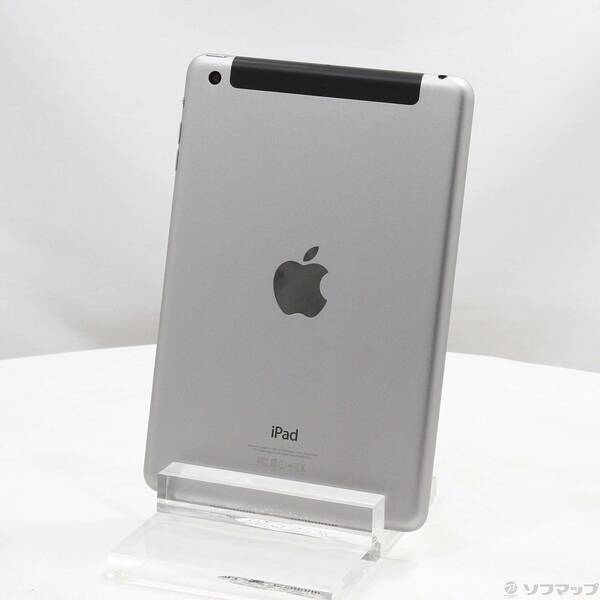 【中古】NTTドコモ iPad mini 3 64GB スペースグレイ MGJ02J／A SIMフリー 【305-ud】