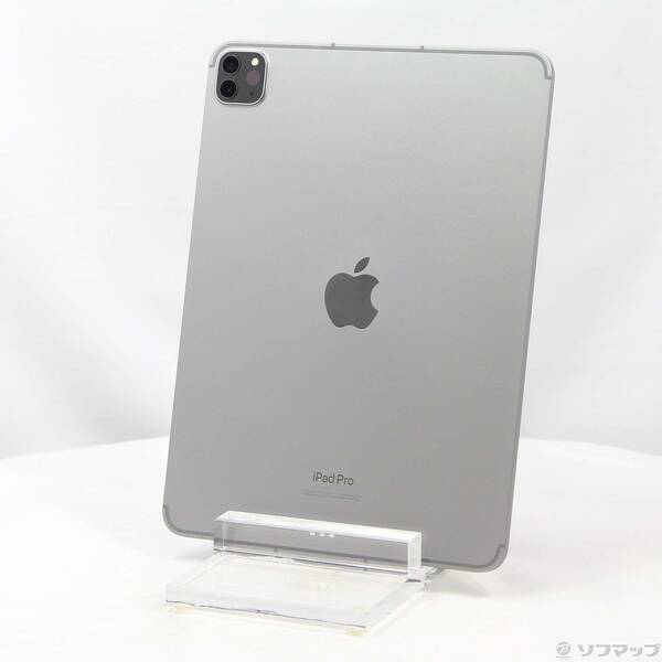 【中古】Apple(アップル) iPad Pro 11インチ 第4世代 256GB スペースグレイ MNYE3J／A SIMフリー 【258-ud】