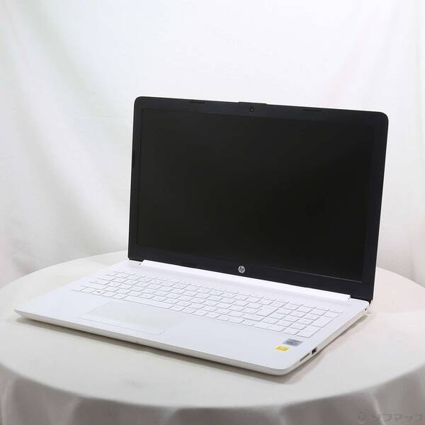 【中古】hp(エイチピー) HP 15-da2021TU 9AJ75PA-AAAA ピュアホワイト 〔Windows 10〕 【258-ud】