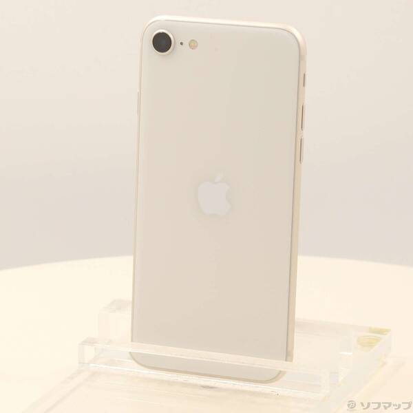 【中古】Apple(アップル) iPhone SE 第3世代 64GB スターライト MMYD3J/A SIMフリー 【269-ud】