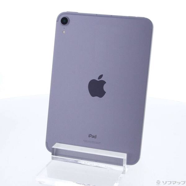 【中古】Apple(アップル) iPad mini 第6世代 64GB パープル MK8E3J／A SIMフリー 【262-ud】