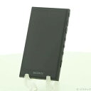 【中古】SONY(ソニー) WALKMAN A100シリーズ メモリ16GB+microSD ブラック NW-A105HN B 【349-ud】