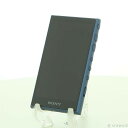 【中古】SONY(ソニー) WALKMAN A100シリーズ メモリ16GB ブルー NW-A105HN 【349-ud】