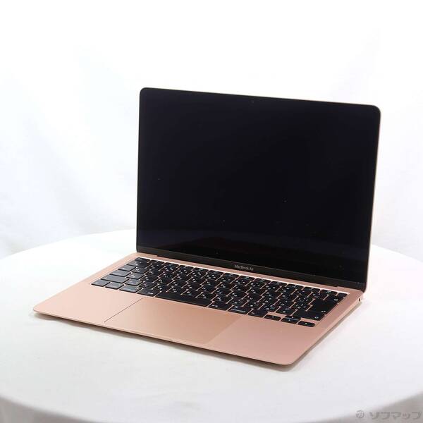 【中古】Apple(アップル) MacBook Air 13.3-inch Early-2020 MVH52J／A Core_i5 1.1GHz 8GB SSD512GB ゴールド 〔10.15 Catalina〕 【295-ud】