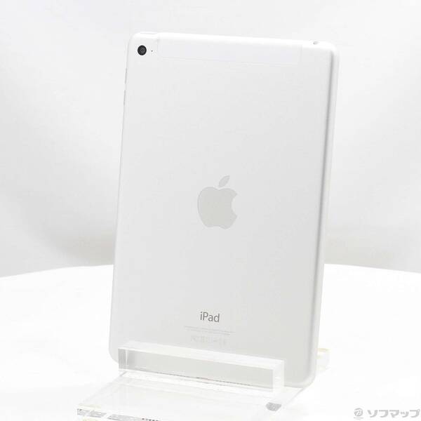 【中古】Apple(アップル) iPad mini 4 128GB シルバー NK772J／A SIMフリー 【349-ud】