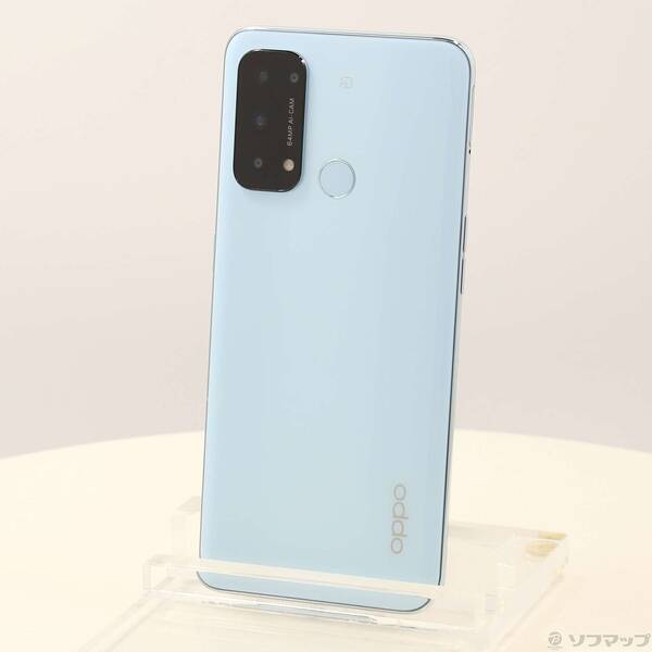 【中古】OPPO(オッポ) Reno5 A 128GB アイスブルー A103OP Y!mobile SIMフリー 【269-ud】