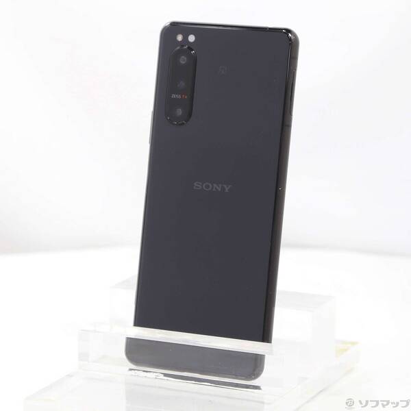 【中古】SONY(ソニー) Xperia 5 II 128GB ブラック SOG02 auロック解除SIMフリー 【295-ud】