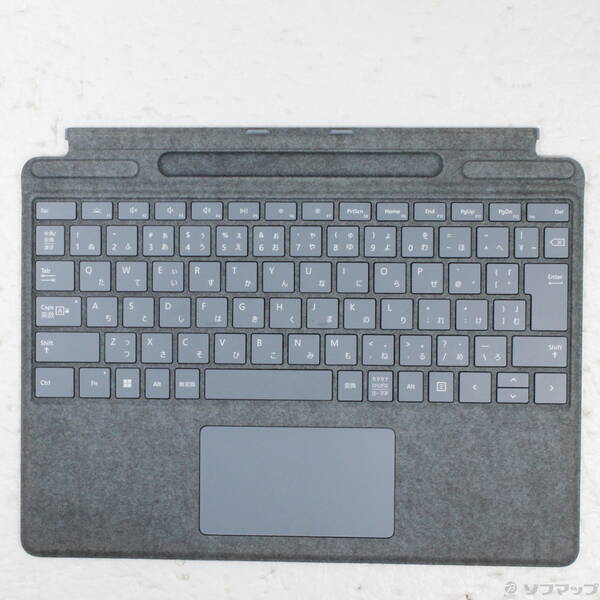 【中古】Microsoft(マイクロソフト) Surface Pro スリム ペン2付き Signature キーボード アイスブルー 8X6-00059 【276-ud】