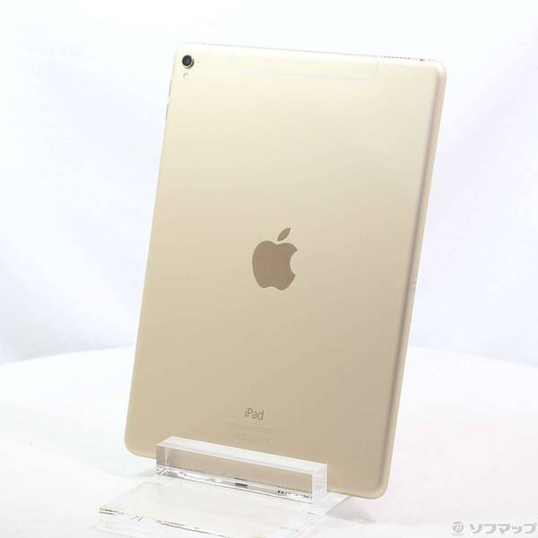 【中古】Apple(アップル) iPad Pro 9.7インチ 32GB ゴールド MLPY2J／A auロック解除SIMフリー 【258-ud】