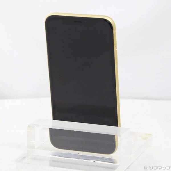【中古】Apple(アップル) iPhoneXR 64GB イエロー MT082J／A SIMフリー 【269-ud】