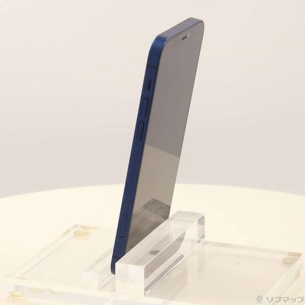【中古】Apple(アップル) iPhone12 128GB ブルー MGHX3J／A SIMフリー 【344-ud】