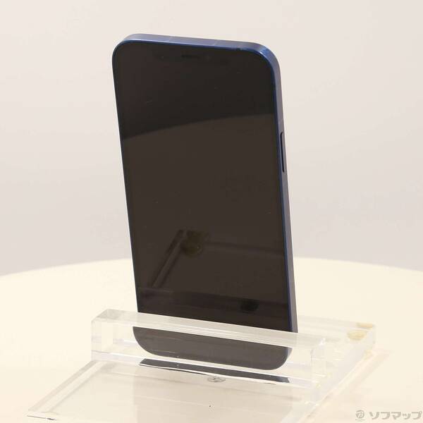 【中古】Apple(アップル) iPhone12 128GB ブルー MGHX3J／A SIMフリー 【344-ud】