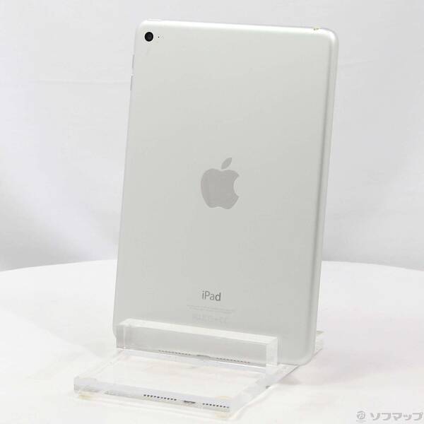 【中古】Apple(アップル) iPad mini 4 128GB シルバー NK9P2J／A Wi-Fi 【258-ud】
