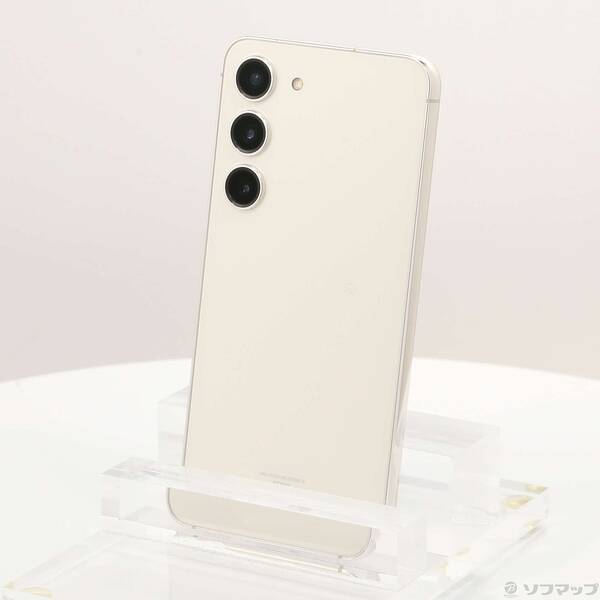 【中古】SAMSUNG(サムスン) Galaxy S23 256GB クリーム SCG19 au SIMフリー 【371-ud】(2)