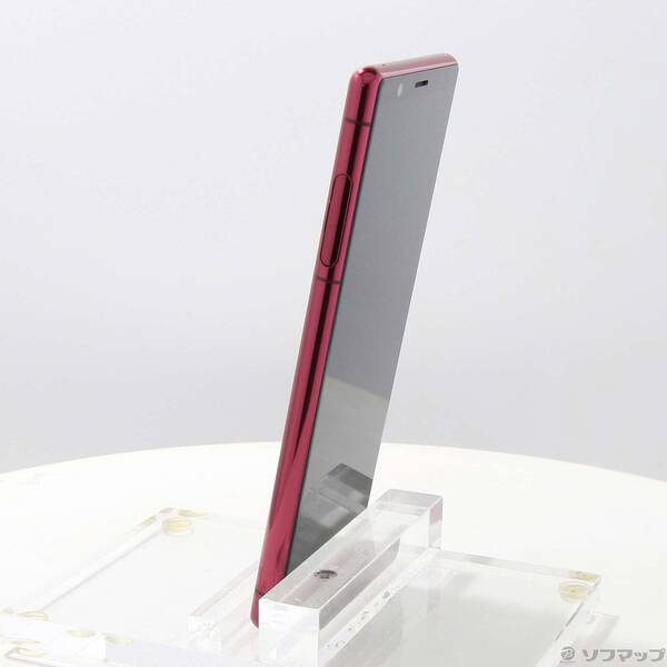 【中古】SONY(ソニー) Xperia 5 64GB レッド SO-01M docomoロック解除SIMフリー 【349-ud】