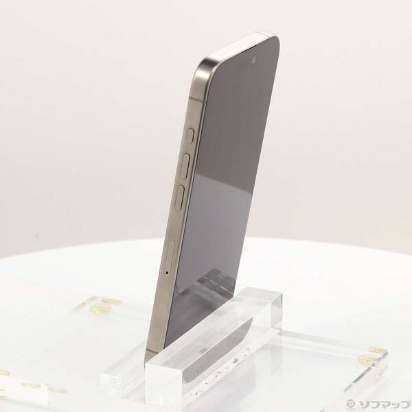 【中古】Apple(アップル) iPhone15 Pro 256GB ナチュラルチタニウム MTUF3J／A SIMフリー 【262-ud】