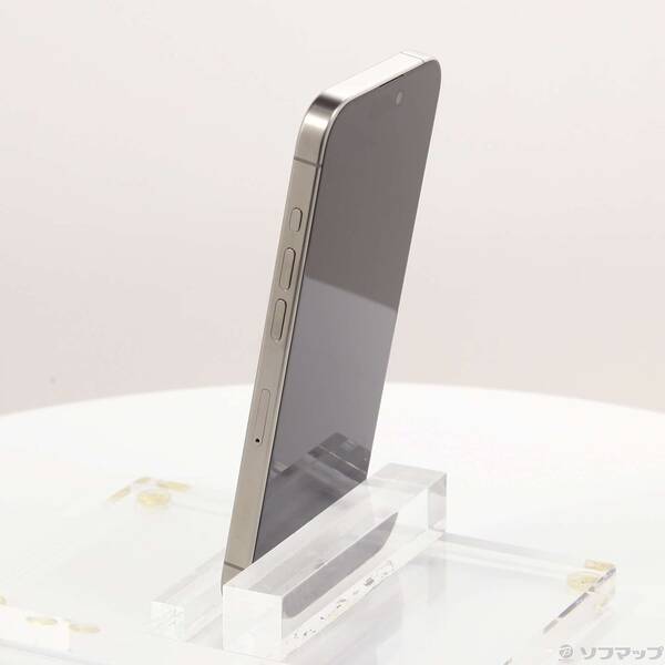 【中古】Apple(アップル) iPhone15 Pro 256GB ナチュラルチタニウム MTUF3J／A SIMフリー 【262-ud】