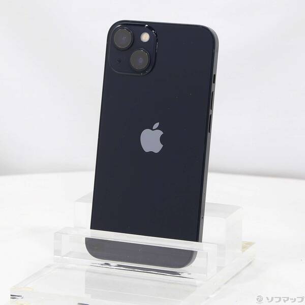 【中古】Apple(アップル) iPhone13 128GB ミッドナイト MLNC3J／A SIMフリー 【258-ud】