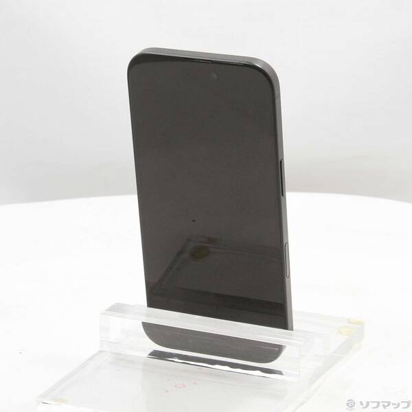 【中古】Apple(アップル) iPhone16 128GB ブラック MYDQ3J／A SIMフリー 【371-ud】