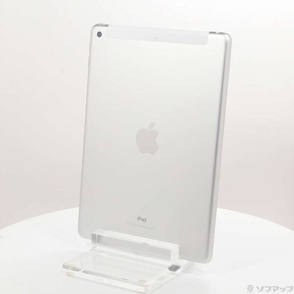 【中古】Apple(アップル) iPad 第6世代 32GB シルバー MR6P2J／A auロック解除SIMフリー 【348-ud】