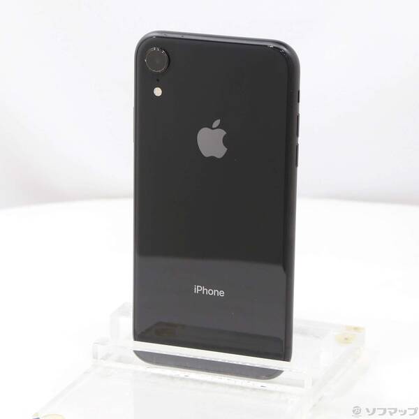 【中古】Apple(アップル) iPhoneXR 64GB ブラック MT002J／A SIMフリー 【349-ud】