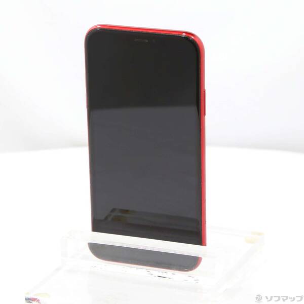 【中古】Apple(アップル) iPhoneXR 64GB プロダクトレッド MT062J／A SIMフリー 【349-ud】