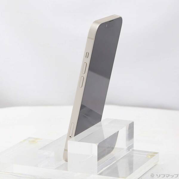 【中古】Apple(アップル) iPhone13 128GB スターライト MLND3J／A SIMフリー 〔ネットワーク利用制限▲〕 【348-ud】